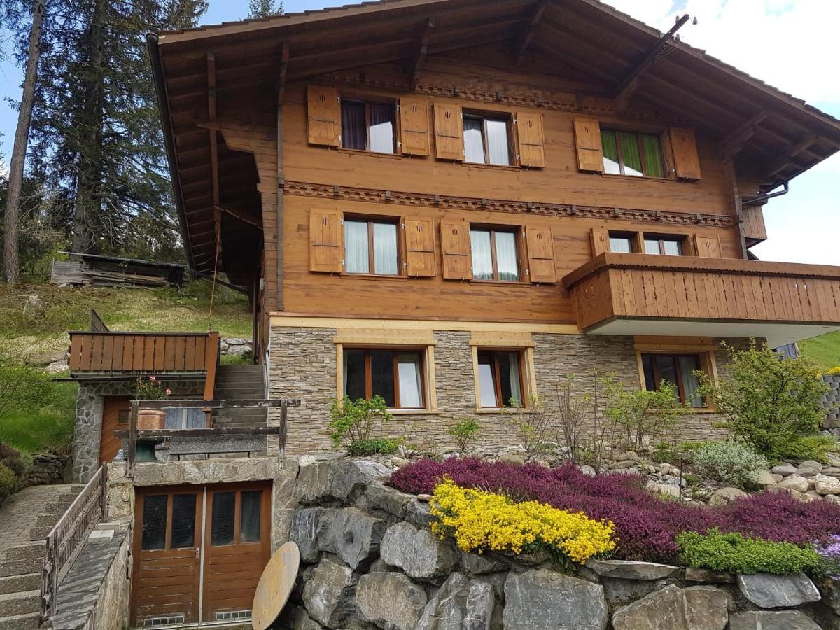 Chalet Grueneggli Adelboden Extérieur photo